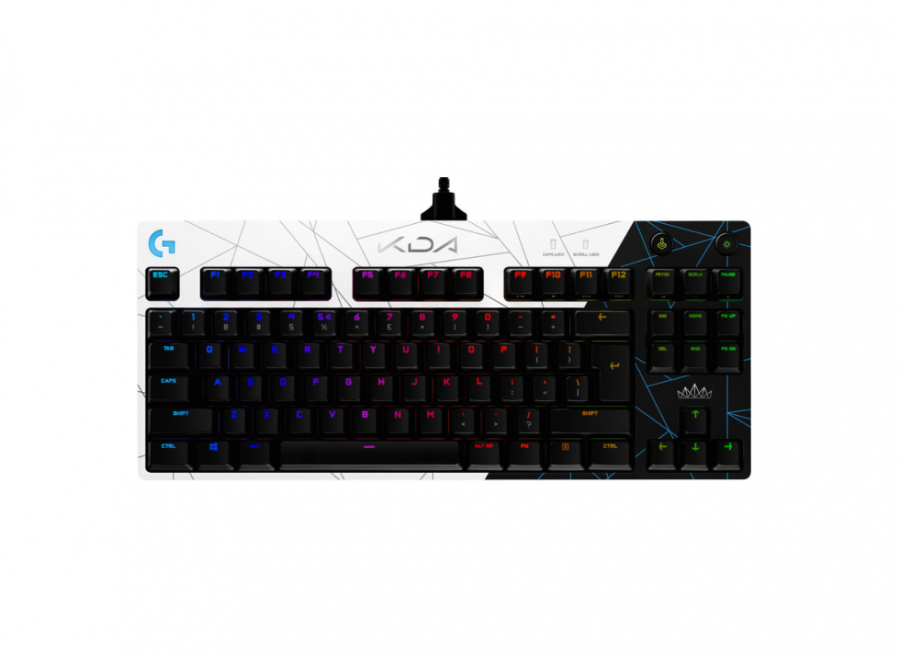 Tastatura Gaming Logitech G Pro GX Brown Switch Mecanica K/DA Edition