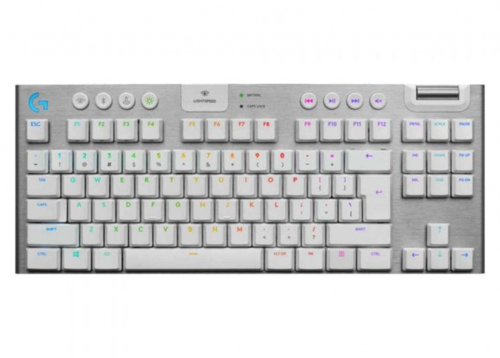 Tastatura gaming mecanica Flanco Logitech G915 TKL Lightspeed Wireless