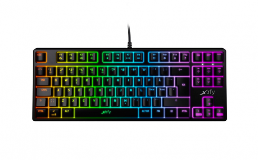 Tastatura mecanica gaming Xtrfy K4 TKL RGB